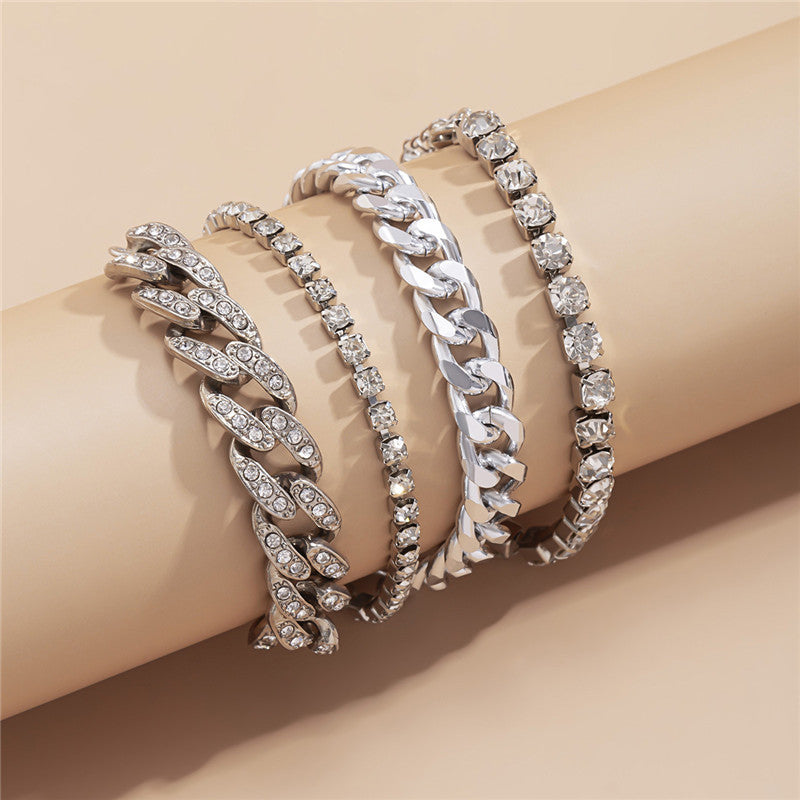 Sparkling Gold Chain Bracelets - Perfect for Stacking