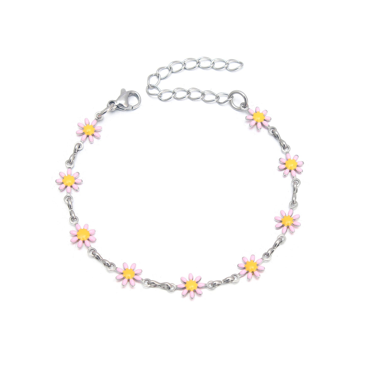 Delicate Daisy Flower Bracelet | Floral-Inspired Jewelry