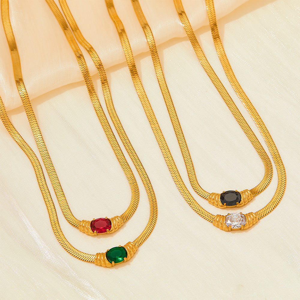 Gemstone Elegance Necklace