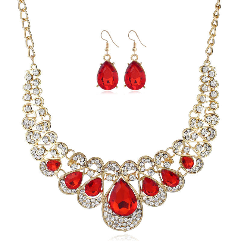 Bride Necklace & Earrings Set