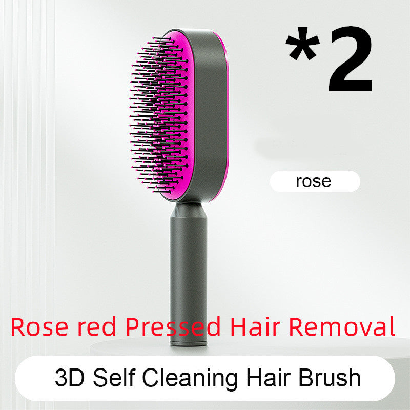 Self-cleaning Cleaning Hair Brush