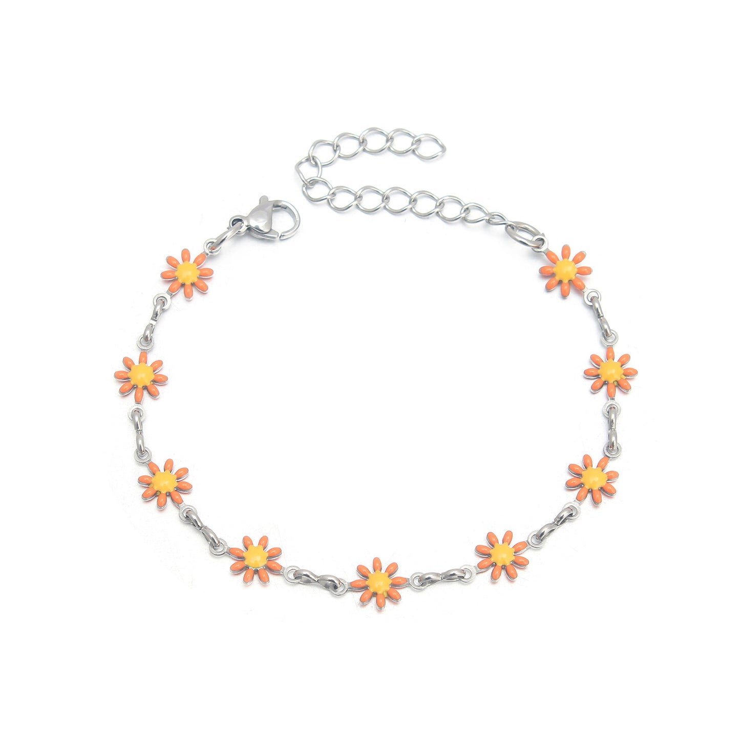 Delicate Daisy Flower Bracelet | Floral-Inspired Jewelry